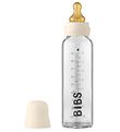 Bibs Babyflasche - Glas - Slow Flow - 225 ml - Naturgummi - Ivor