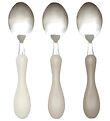 Sebra -Löffel-Set - Steel - Moonlight Beige
