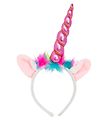Molly & Rose Kostüm - Haarreifen - Einhorn - Regenbogen