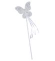 Molly & Rose Kostüm - Zauberstab - Schmetterling - Weiß