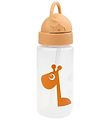 Done by Deer Drinkfles m. Rietje - 350 ml - Raffi - Mustard