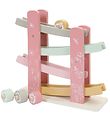 Little Dutch Ball Track - 5 Parts - Pink w. Flowers