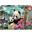 Educa Jigsaw Puzzle - 1000 Bricks - Morning Panda