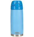 Nuby Thermo Bottle w. Straws - 420ml - Blue