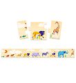 Djeco Puzzle Game - 10 pcs - Animals