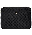 Fan Palm Sleeve - Teppi Velúr - Black Flauel