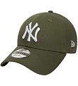 New Era Casquette - 940 - New York Yankees - Vert Militaire