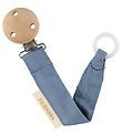 Filibabba Pacifier Clip - Muddy Blue