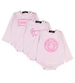 Versace Gift Box - Bodysuit L/S - 3-pack - Pink