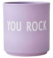 Design Letters Cup - Favourite Cups - You Rock - Lavender
