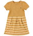 Katvig Dress - Yellow w. Stripes