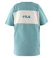 Fila T-Shirt - Elliot - Camee Blue/Snow White