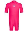 Color Kids Coverall Swimsuit - Pink Yarrow