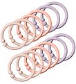 BIBS Links/Loops - 12-Pack - Blush/Peach/Dusky Lilac