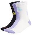 adidas Performance Chaussettes - 3 Pack - Tiron - Noir/Blanc/Vio