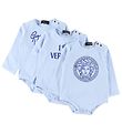 Versace Cadeaubox - Rompers l/s - 3-pack - Baby Blue
