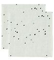 Done By Deer Muslin Cloth - 70x70 - 2-Pack - Blue Dreamy Dots