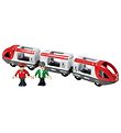 BRIO Travel Train - 5 pcs - Red/White 33505