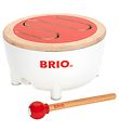 BRIO Kleinkindtrommel - Rot/Weiß 30181