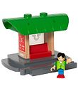 BRIO World Train station w. Audio recorder 33840