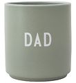 Design Letters Cup - Favourite Cups - Love Dad - Dusty Green