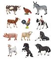 Papo Mini Farm Set - 2-6 cm - 12 pcs