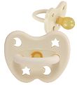 Hevea Dummy - 0-3 mdr - Natural Rubber - Milky White w. Moon/Sta