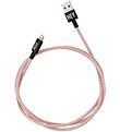Design Letters Lightning-kabel - 1 M - Pulverrosa