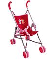 HABA Puppen Buggy - Rot/Hellrosa