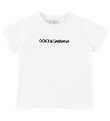 Dolce & Gabbana T-shirt - White w. Logo