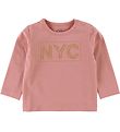 Petit Town Sofie Schnoor Blouse - NYC - Pink w. Glitter