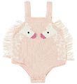 Stella McCartney Kids Samfella u/æ - Prjónað - Bleikt M. Gíraffi