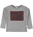 Little Marc Jacobs Pullover - Graumeliert m. Pailletten