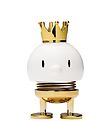 Hoptimist King Junior Bumble - 12 cm - White/Gold