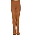 Melton Tights - Orange/Glitter