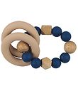 Tiny Tot Rattle Teether - Sapphire Blue