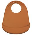 Tiny Tot Bib - Silicone - Ocher