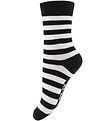 Melton Socken - Schwarz/Wei gestreift