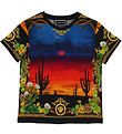 Versace T-shirt - Black w. Print