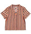 Tommy Hilfiger Overhemd - Resort Stripe - Oranje