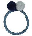 Kknekki Hair Tie - Dusty Blue w. Pom-Pom