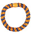 Kknekki Hair Tie - Dusty Blue/Neon Orange