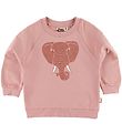 DYR Sweatshirt - Bellow - Rose Glow w. Glitter Elephant