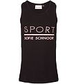 Sport by Sofie Schnoor Top - Pi - Black/Rose w. Logo
