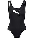 Puma Swimsuit - UV50+ - Black w. Logo