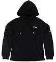 Fila Hoodie - Ull - Svart