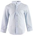 Chemise Emporio Armani - Bleu/Blanc à Rayures