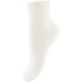 Condor Socken m. Spitzenkante - Creme