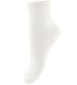 Condor Socks w. Lace edge - White