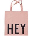 Design Letters Tote Bag - Hey - Rose